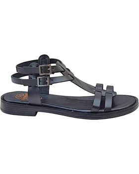 de PORRONET SANDALIAS PLANAS MUJER 3128 NEGRO