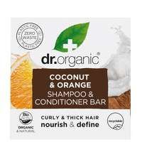 dr.organic Coconut and Orange Shampoo and Conditioner Bar 75g