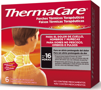 thermacare cuello hombro y munecas 6 parches