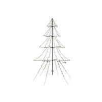 arbol led exterior cn marco metalico 2m-420l luz calida