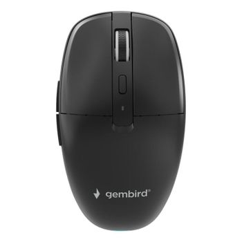 Ratón Gembird MUSW2-6B-01 RF Wireless Bluetooth 1600 DPI Negro 6 Botones