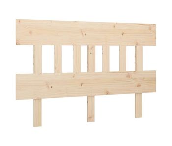 Vidaxl cabecero de cama madera maciza de pino 143,5x3x81 cm