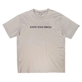 Camiseta Anta KAI Know Your Power 2 Beige
