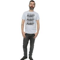 the big bang theory camiseta knock knock para hombre