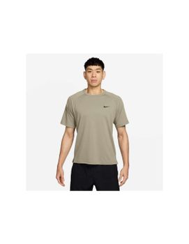 Camiseta de Fitness Nike Df Hyverse Ss Top Hombre Marrón