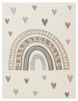 alfombra infantil ninique beige 80x150 cm