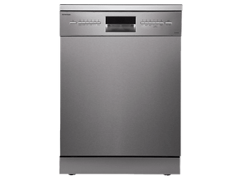 Lavavajillas - Infiniton DIW-6225XD3, 14 Servicios, 8 Programas, 59.8 cm Ancho, Automatic door opening, Inox