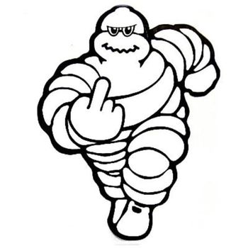Pegatina Michelin
