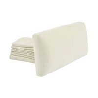 funda en tela de 3 plazas para para sofa cama neo blanco