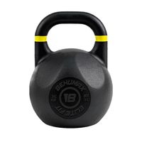 behumax - pesa rusa kettlebell competition iron de hierro fundido con agarre antideslizante para cross training y fuerza