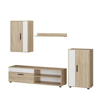 Mueble De Pared Berno Juego De 4 Piezas Vicco