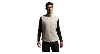 Chaleco sin mangas gore wear concurve windstopper beige hombre