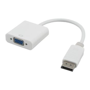 Adaptador de cable de vídeo MCL CG-294C 0,2 m VGA a DisplayPort