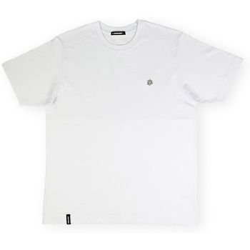 Organic Monkey Tops y Camisetas T-Shirt Atomic - White para hombre