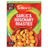 schwartz crispy roast potatoes rosemary  garlic