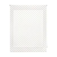 estor enrollable infantil - estor infantil tamano 140x250 - estor enrollable color blanco con estrellas beig  blindecor