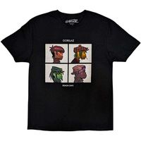 gorillaz tops y camisetas den days para nina
