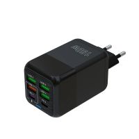 cargador de pared adaptador de enchufe eu de 150w 6 puertos 4usb2pd multi-port 5v 24a para iphone 13 14 14pro para red