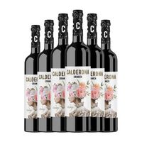 frutos villar vino tinto calderona cigales crianza 75 cl 13 vol pack de 6 unidades