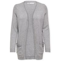 only abrigo noos lesly cardigan - ultimate grey para mujer