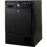 indesit tumble dryer idce8450bk condenser  - black black