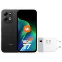 xiaomi redmi 17 4g 4gb 128gb 699 negro incluye cargador 45w