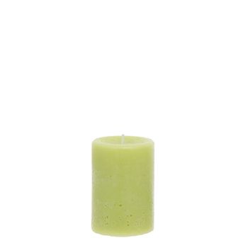 Vela cilíndrica verde h10