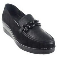 amarpies mocasines zapato senora 27006 ast negro para mujer