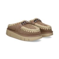 mou zuecos mujer - gris talla 37