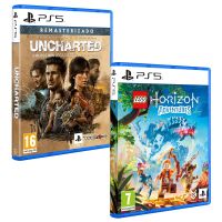 pack uncharted coleccion legado de los ladrones  lego horizon ps5
