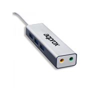approx adaptador usb sound card  usb 30 hub