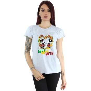 Disney Camiseta Hippie Love para mujer