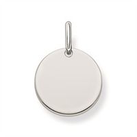 colgante de plata grabable thomas sabo