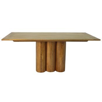 Mesa Comedor Madera Mango Rect Angular  Y 92336