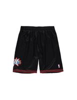 pantalones de baloncesto mitchell  ness philadelphia negro