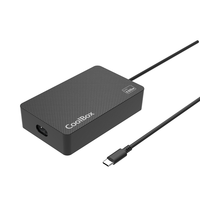 cargador automatico coolbox 100w usb-c gan