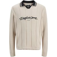 jack  jones jersey 12277991 jcowinter sport knit polo styd aw27 moonbeam para hombre