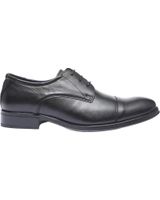de baerchi zapato de vestir de cordones de hombre piel de vacuno y su negro