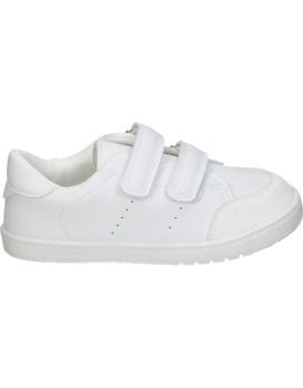 Zapatillas Colegiales Barefoot Infantiles Pekes 8027 Blanco 30