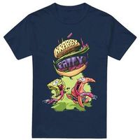 spongebob squarepants camiseta krabby patty from the sky para hombre