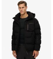 superdry para hombre ms110188a chaqueta ski sports washed negro xxl casual deportivo poliester nieve