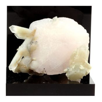Calcita + Cuarzo - Piedra Natural De China, Banner Hexigten - Magnífica Combinación De Calcita Y Cuarzo, Piedra Multicolor Única | 748.2 Ct -