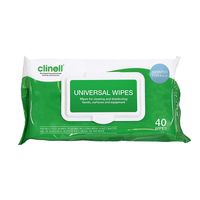 clinell universal cleaning  surface disinfection wipes