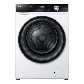 Lavadora Corbero CLH9404MK 9 kg Carga Frontal 1400 rpm A Blanca y Negra Inverter Vapor Touch Control