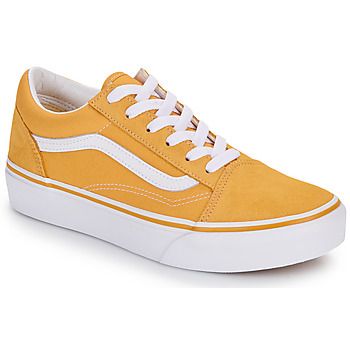 Vans Zapatillas Old Skool Platform GOLDEN GLOW para niña