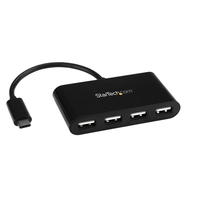 hub concentrador ladrn usbc usb a de 4 puertos usb 2 0