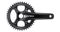shimano grx fc rx820 1 platos y bielas 42t 12s negro
