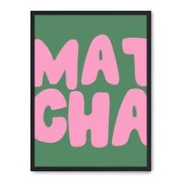 cuadro pink matcha