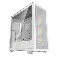 caja deepcool morpheus wh rgb blanco