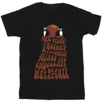 willy wonka camiseta chocolate waterfall para nina